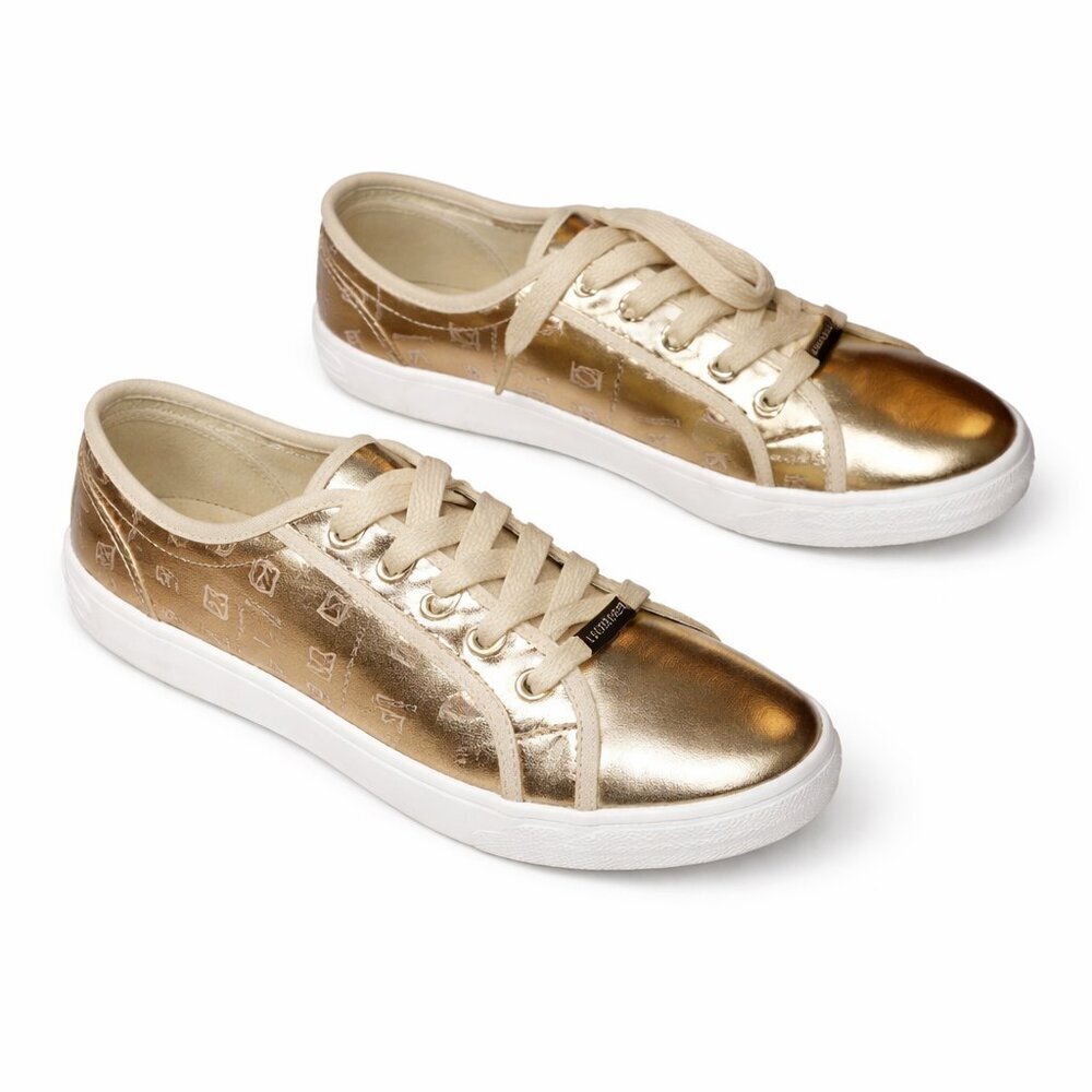 BEBE Sport Dane Lace-Up Sneakers Shoes Size 9.5
